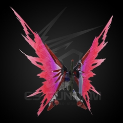 PHỤ KIỆN MÔ HÌNH GUNDAM RG 1/144 EFFECT WING OF LIGHT VER MB KÈM BASE FOR RG DESTINY ( CÁNH NHỰA)