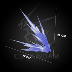 PHỤ KIỆN MÔ HÌNH GUNDAM RG 1/144 EFFECT WING OF THE SKIES & BASE FOR RG STRIKE FREEDOM GUNDAM