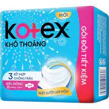 Kotex mặt bông khô thoáng (gói)