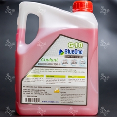 Dung Dịch Nước Làm Mát Công Nghệ Hữu Cơ BlueOne G10 - Blue One G10 OAT Coolant MADE IN VN 5L
