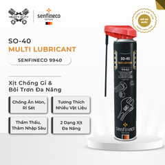 Senfineco 9940 SO40 Xịt Chống Gỉ và Bôi Trơn Đa Năng - Bảo Vệ Tối Ưu Cho Thiết Bị Của Bạn