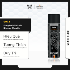 Senfineco 9973 - Vệ Sinh Khoang Động Cơ - Engine Foam Degreaser 500ml