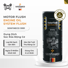 Senfineco 9991 Dung Dịch Súc Rửa Động Cơ - Motor Flush Engine Oil System Flush