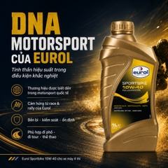 Eurol E100070 Sportbike 10W-40 - Nhớt xe số gốc ester cao cấp | Made in Holland