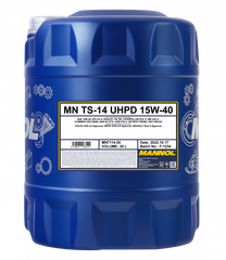 Mannol 7114 Nhớt Xe Tải Máy Dầu Tổng Hợp Cao Cấp - TS14 SHPD 15W-40 CJ4/SN ACEA E7/E9 MAN3775 Euro V