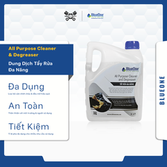 Tẩy Rửa Vệ Sinh Nhớt Cháy Dầu Mỡ Máy Móc Đa Năng - BlueOne All Purpose Cleaner And Degreaser [5L]