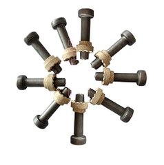 Đinh hàn + vòng gốm