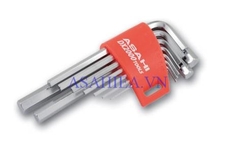 Bộ lục giác ngắn 2 đầu lục 1.5-10mm AXS0910 ASAHI Nhật Bản