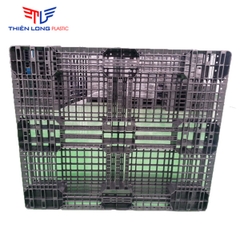 Pallet xuất khẩu màu đen KT: 1200 x 1000 x 120mm
