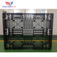 Pallet xuất khẩu màu đen KT: 1440 x 1100 x 140mm