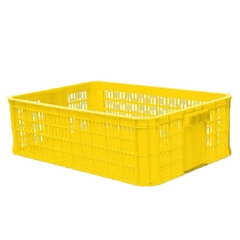 Thùng Nhựa Rỗng HS009, Sóng Hở 1T9 KT: 610 x 420 x 190 mm
