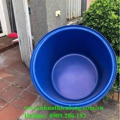 Thùng Nhựa Tròn 250L KT: Ø870 x Ø650 x H600 mm