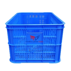 Thùng Nhựa Rỗng HS004, Sóng Hở 3T1 KT: 610 x 420 x 310 mm