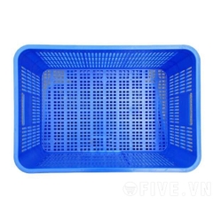 Thùng Nhựa Rỗng HS004, Sóng Hở 3T1 KT: 610 x 420 x 310 mm
