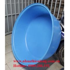 Thùng Nhựa Tròn 400L KT: Ø1270 x Ø1100 x H430 mm