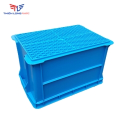 THÙNG NHỰA ĐẶC B6 KT : 438 x 293 x 252 MM