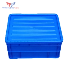 THÙNG NHỰA ĐẶC B8 KT : 520 x 424 x 220 MM