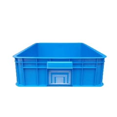 THÙNG NHỰA ĐẶC HS007 (SÓNG NHỰA BÍT 1T5) KT: 610 x 420 x 150 MM