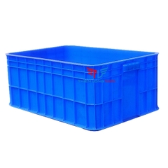 THÙNG NHỰA ĐẶC HS017 (SÓNG NHỰA BÍT 2T5) KT: 610 x 420 x 250 MM