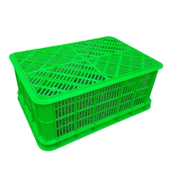 Thùng Nhựa Rỗng HS018, sóng hở 2T1 KT: 530 x 370 x 210 mm