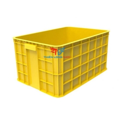 THÙNG NHỰA ĐẶC HS019 (SÓNG NHỰA BÍT 3T1) KT: 610 x 420 x 310 MM