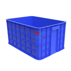 THÙNG NHỰA ĐẶC HS019 (SÓNG NHỰA BÍT 3T1) KT: 610 x 420 x 310 MM