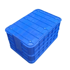 THÙNG NHỰA ĐẶC HS019 (SÓNG NHỰA BÍT 3T1) KT: 610 x 420 x 310 MM
