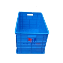 THÙNG NHỰA ĐẶC 5 BÁNH XE KT: 780x 500x 430MM