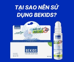 Lăn Tinh Dầu Đuổi Muỗi BEKIDS 10ML Lưu Hương Thơm Tới 10 Tiếng - Xua Muỗi, Kiến, Côn trùng