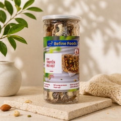 Bánh Thuyền Mix Hạt Mật Dừa Befine Foods 180g
