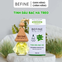 Tinh dầu Bạc hà treo xe ô tô