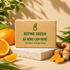 (Tặng Túi) Xà Bông Ủ Lạnh Tinh Dầu Thiên Nhiên BEFINE GREEN 100g (Sả Chanh, Than Tre, Cam Nghệ...)