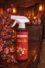 Nước lau bàn thờ Tài Lộc 300ml dạng chai xịt mới