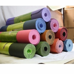 Thảm tập yoga -Thảm tập yoga tpe cao cấp 2 lớp