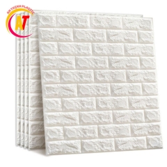 XỐP DÁN TƯỜNG 3D TRẮNG SỨ