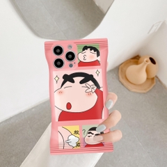 Ốp lưng iphone vỏ kẹo nền bóng shin cute 6/6splus/7/7plus/8/8plus/x/xr/xs/11/12/13/14/pro/max/plus/promax- Awifi Y5-17