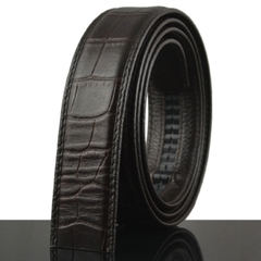 Dây thắt lưng không mặt dập vân cá sấu KG3502