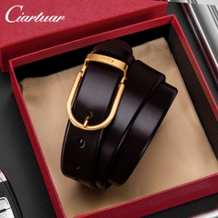 Dây nịt nam da bò phong cách doanh nhân CTR05