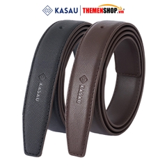 Dây nịt nam không mặt hiệu KASAU - Khóa lỗ 2.9cm - DKS03KL29