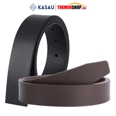 Dây thắt lưng không mặt hiệu KASAU - Khóa lỗ 3.4cm - DKS05KL34