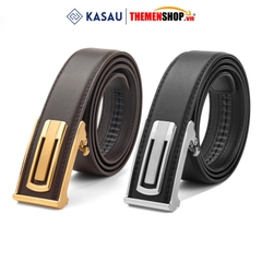 Dây thắt lưng nam khóa tự động hiệu KASAU bản 3.5cm KS01TD35