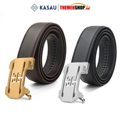 Dây thắt lưng nam khóa tự động hiệu KASAU bản 3.5cm KS03TD35