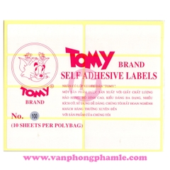 Giấy decal số ( 0 đến 95 ) Xấp (10 Tờ)