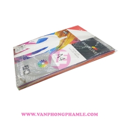 Bìa nhiều màu A4 xấp