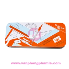 Compa Stacom MS102M hộp thiếc