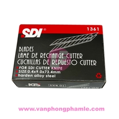 Lưỡi dao SDI 30 độ 1361 Hộp nhỏ (10 Lưỡi)