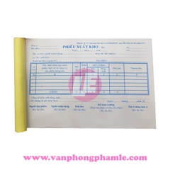Phiếu Nhập Kho / Xuất kho 1L UP giấy tốt