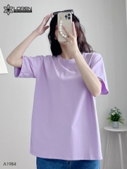 Áo thun nữ LOREN trơn tay ngắn A1984