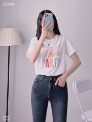 Áo thun nữ LOREN the party tay ngắn A2948