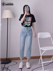 Quần jean baggy LOREN kiểu túi B5136